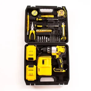 مثقب مطرقي لاسلكي بفحمات (Cordless Hammer Drill) - ماركة TATNAD (36 فولط | 2 أمبير | 10 مم) - Image 5