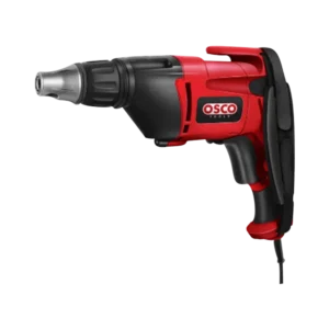 مفك وفرد شد وتثبيت كهربائي ثقيل (Electric Drywall & Sheeting Screwdriver) - ماركة OSCO (520 واط | 4500 دورة | مقاس الرأس 1/4 بوصة)