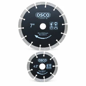 ديسك ألماس قص OSCO TOOLS – قياس 7 إنش و4.5 إنش