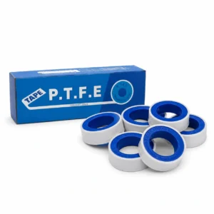 شريط تفلون عازل للقلاووظ P.T.F.E مقاس 19 مم × 20 متر × 0.20 مم