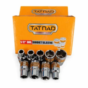 لقم سوكيت قصيرة TATNAD (1/2 إنش – قياسات متعددة)