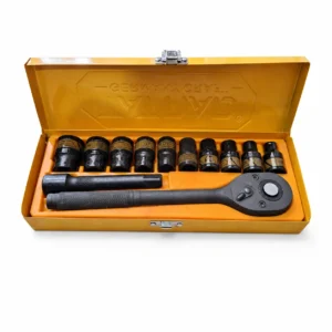 طقم مفتاح طقطاق وسوكيت TATNAD (12 قطعة)