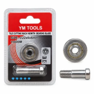 دولاب قطّاعة سيراميك مع رومان – YM TOOLS – قياس 22×6×6 مم